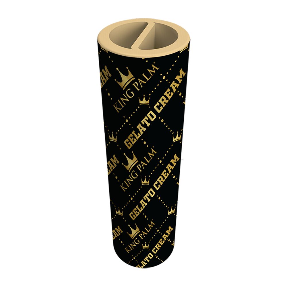 King Palm French Brown Rolling Papers with Flavor Tips, King Size, 32pc Display, Isolated View