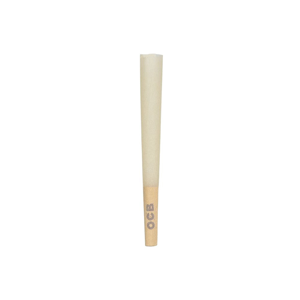 OCB Bamboo 1 1/4" Ultra-Thin Pre-Rolled Cones 900ct - Vegan & Slow-Burn