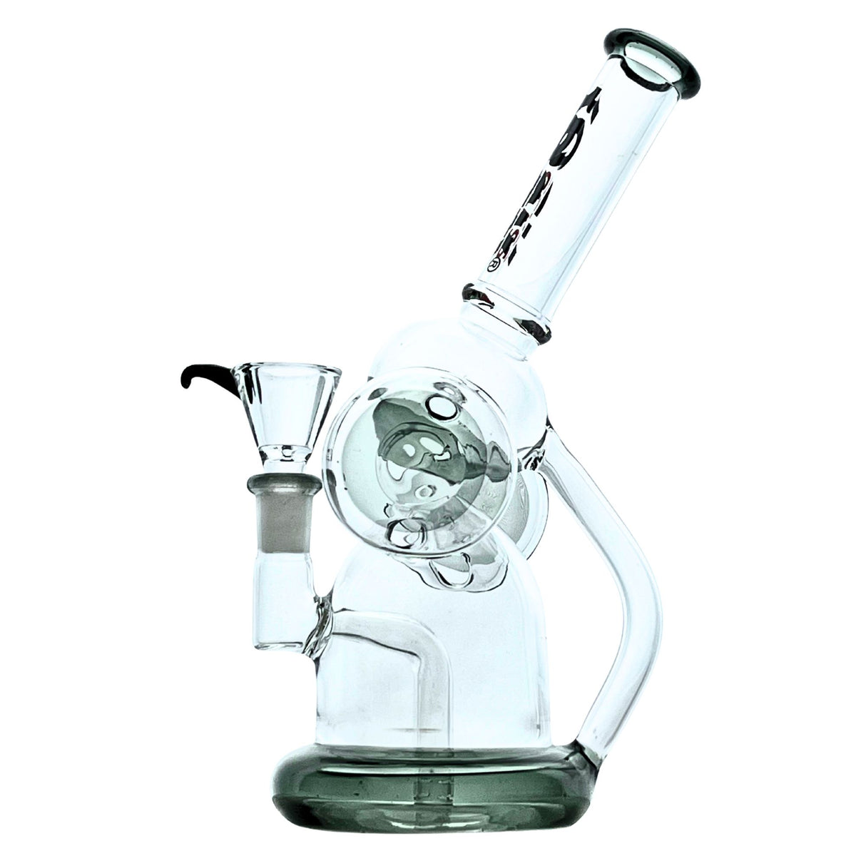 Rock Glass 8" Triple-Chamber Centrifuge Dab Rig