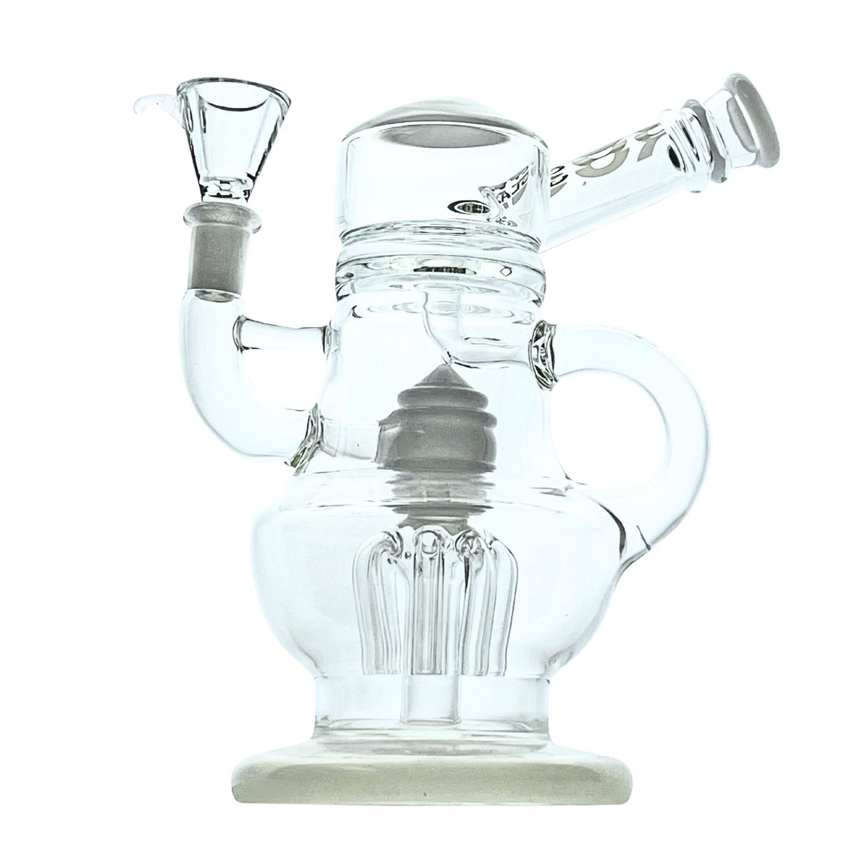 Rock Glass 10" Hydra-Tower Dab Rig