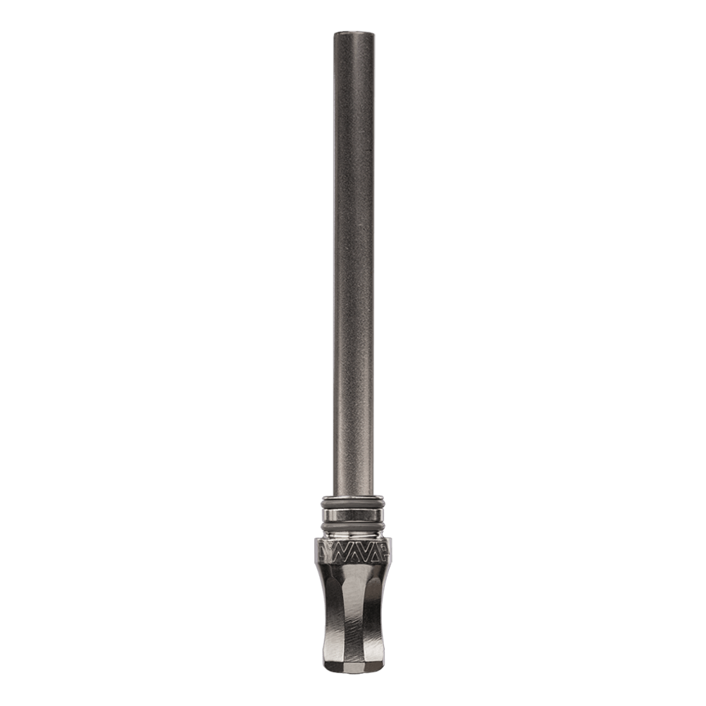 DynaVap M mouthpiece and condenser assembly product photo isolated on a clean plain background.
