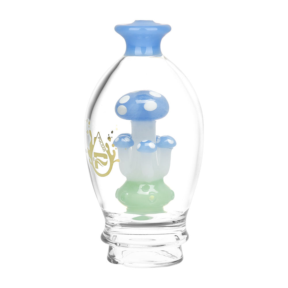 Pulsar Shroom Cluster Bubbler Attachment for Puffco Peak Pro, Front View, Varied Colors