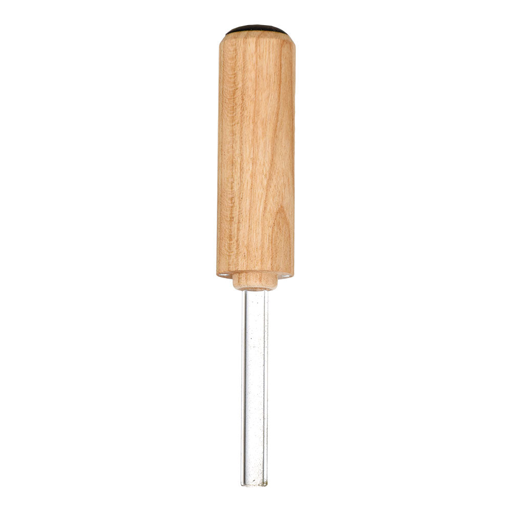 Honey Labs HoneyDabber II with Quartz Tip, Compact 4.25" Cherry Vapor Straw, Front View