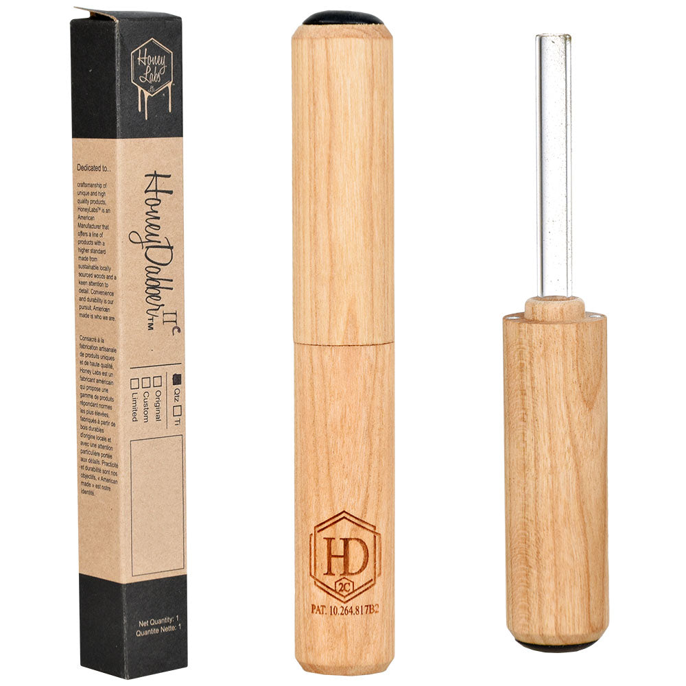 Honey Labs HoneyDabber II Cherry Vapor Straw with Packaging, Compact 4.25" Design