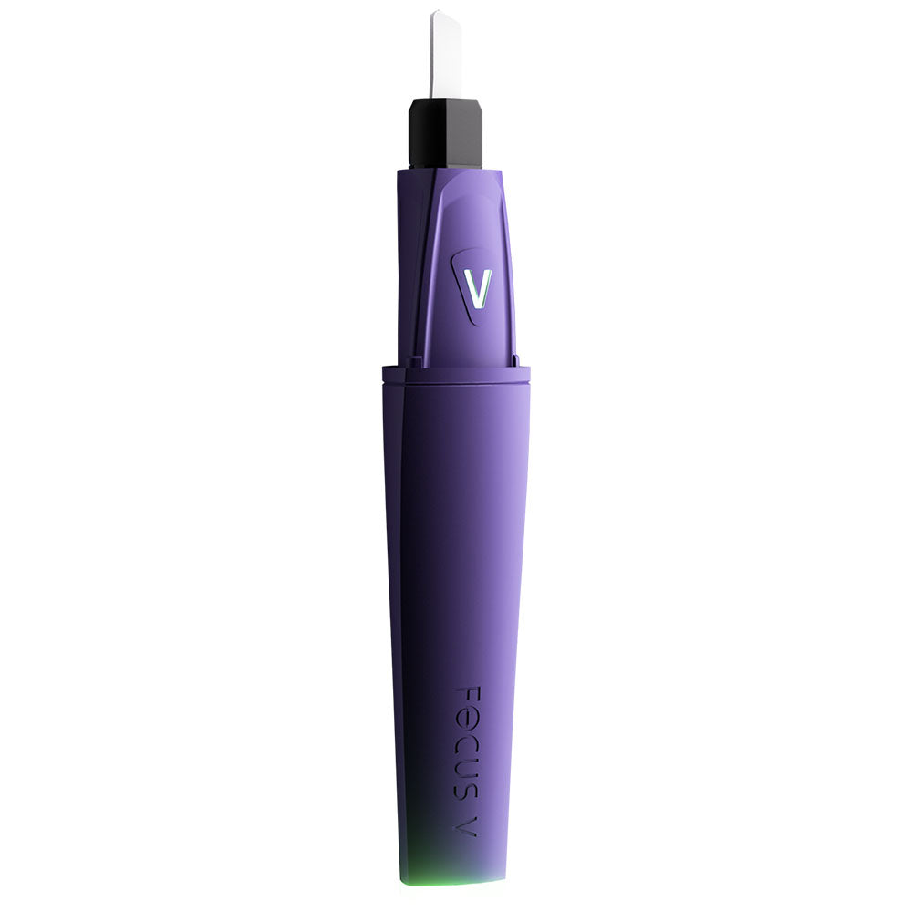 Focus V Saber Electric Dab Tool in Grape - Sleek Design with USB Charging