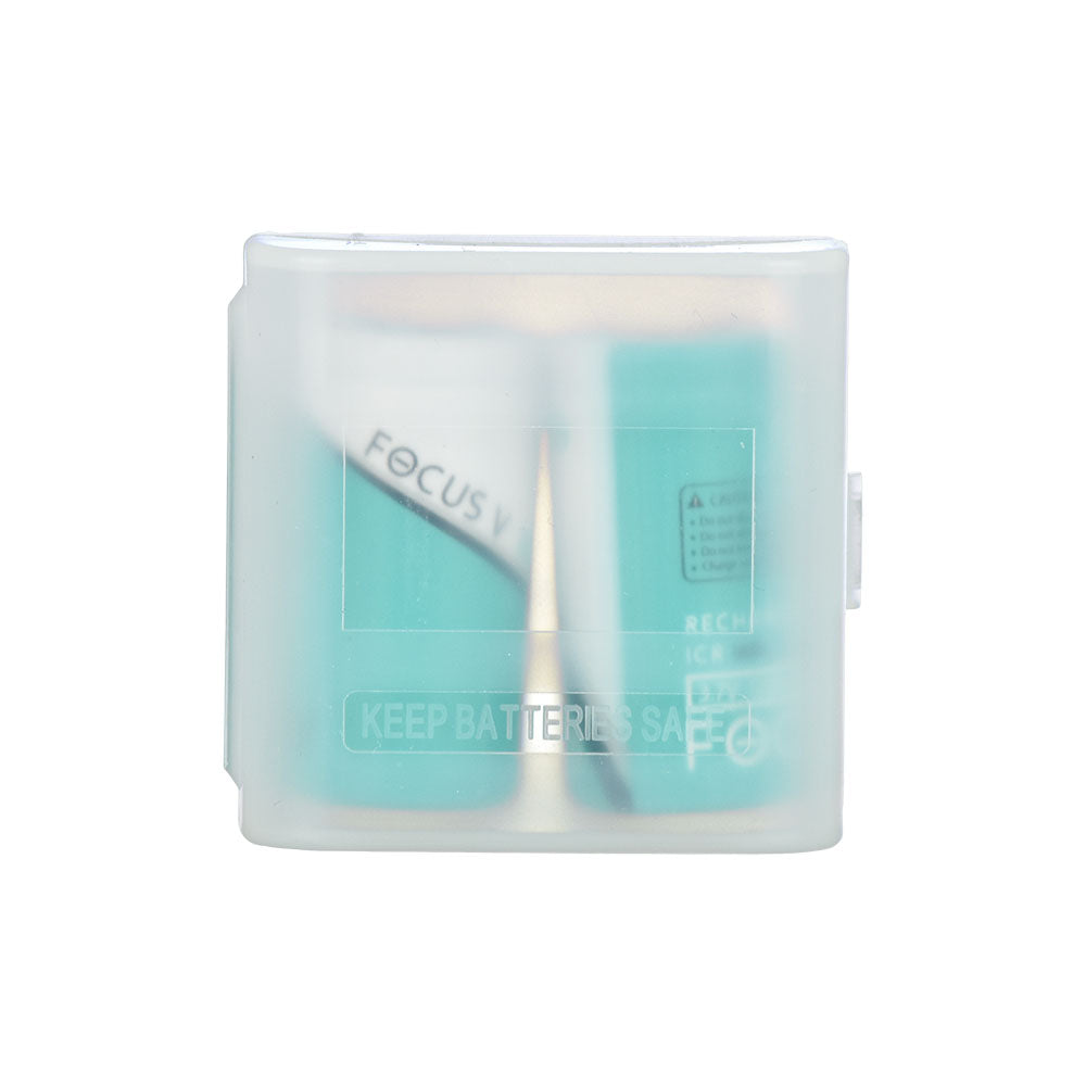 Focus V CARTA Replacement 18350 Batteries 2-Pack, front view on white background