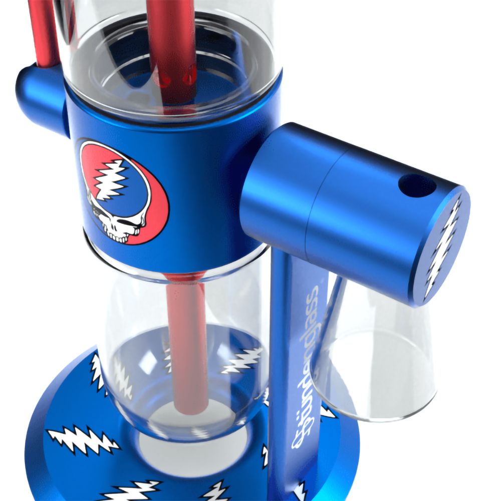 StΓΌndenglass x Grateful Dead 3" Glass Ash Catcher with Borosilicate Colored Glass