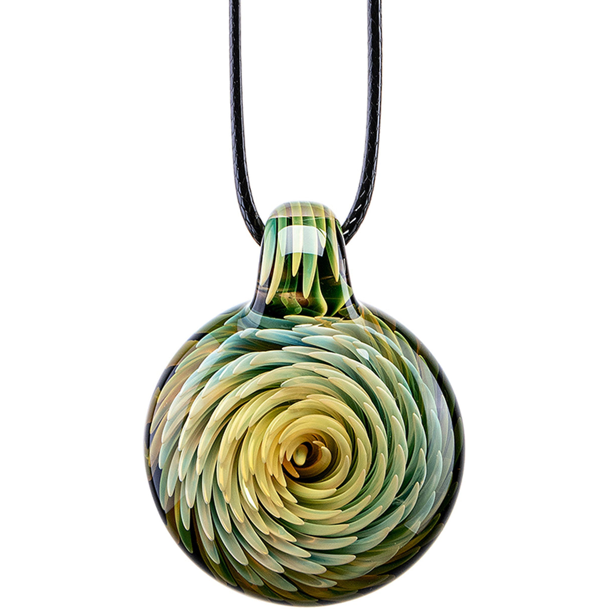 Molten Muse Spiral Implosion Pendant