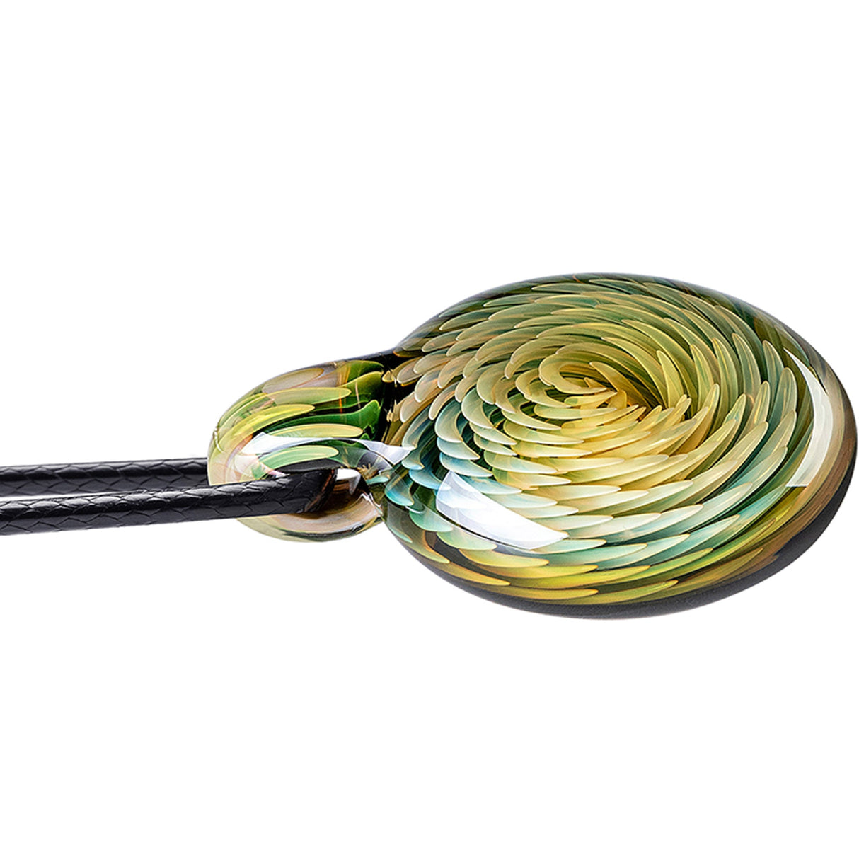 Molten Muse Spiral Implosion Pendant