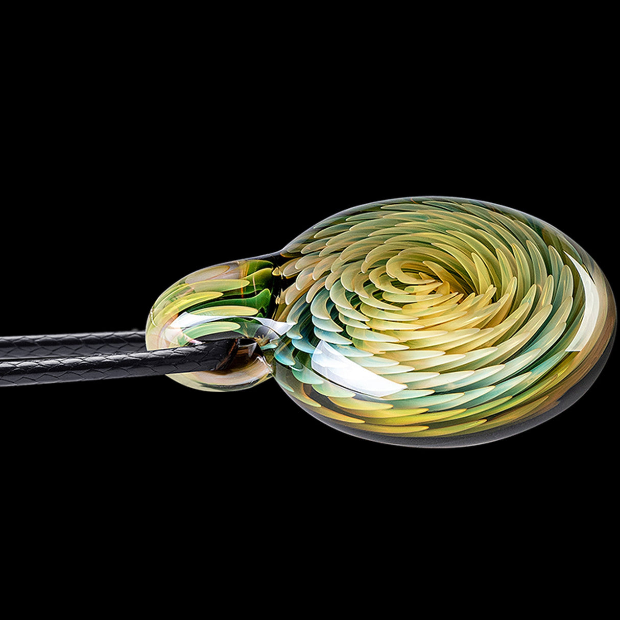 Molten Muse Spiral Implosion Pendant