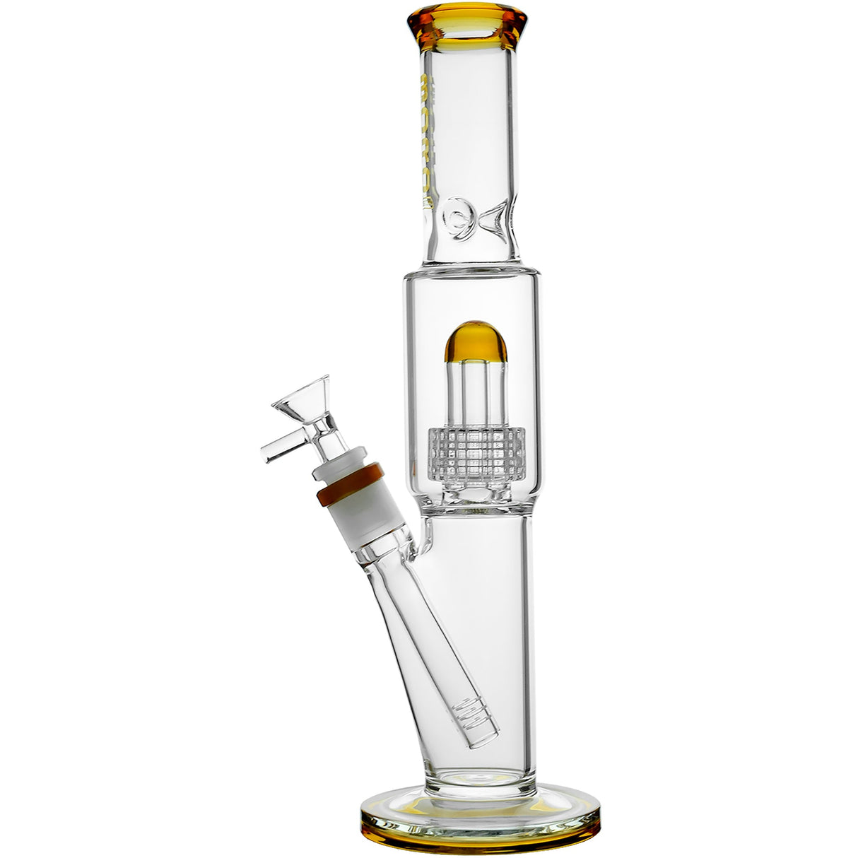 Borotech 12.5'' High Rise Straight Tube Matrix Perc Bong