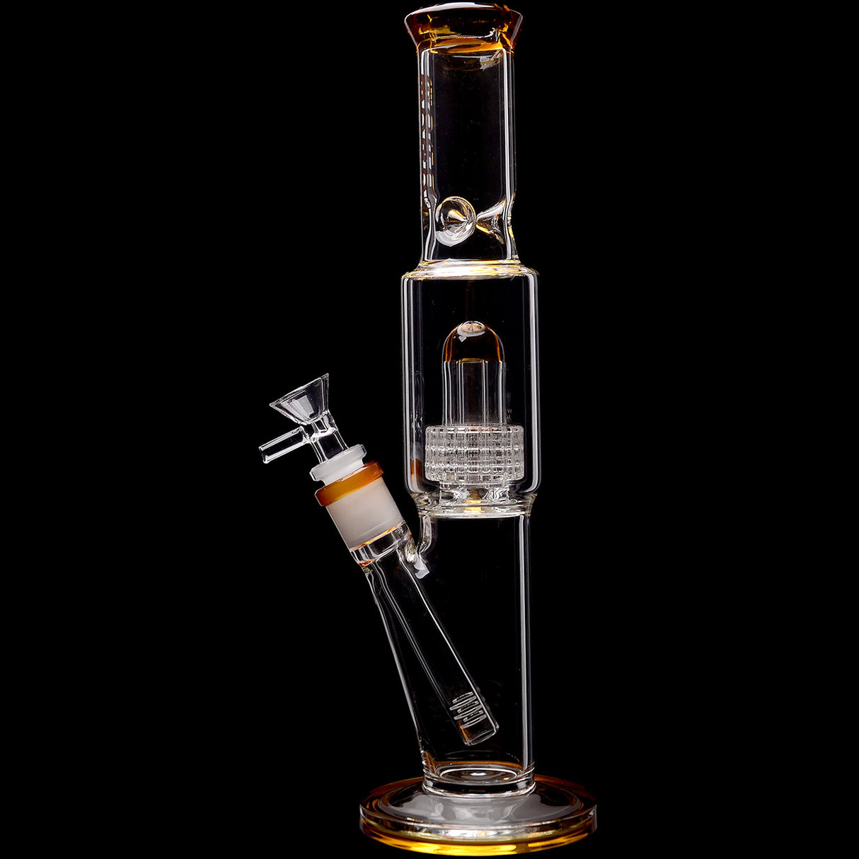 Borotech 12.5'' High Rise Straight Tube Matrix Perc Bong