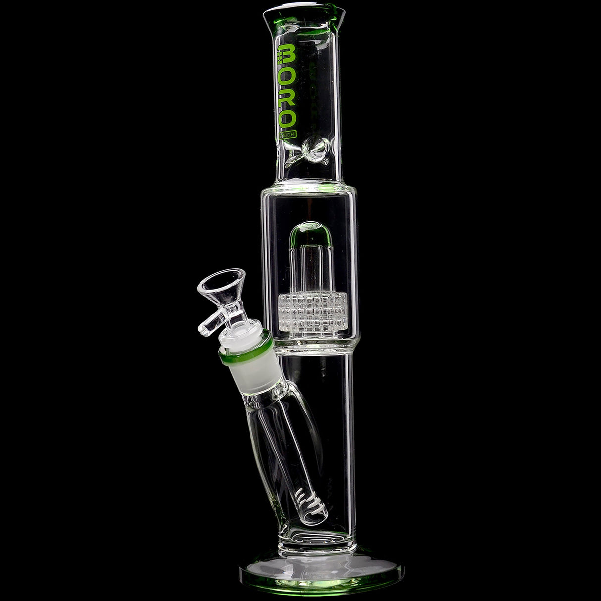 Borotech 12.5'' High Rise Straight Tube Matrix Perc Bong