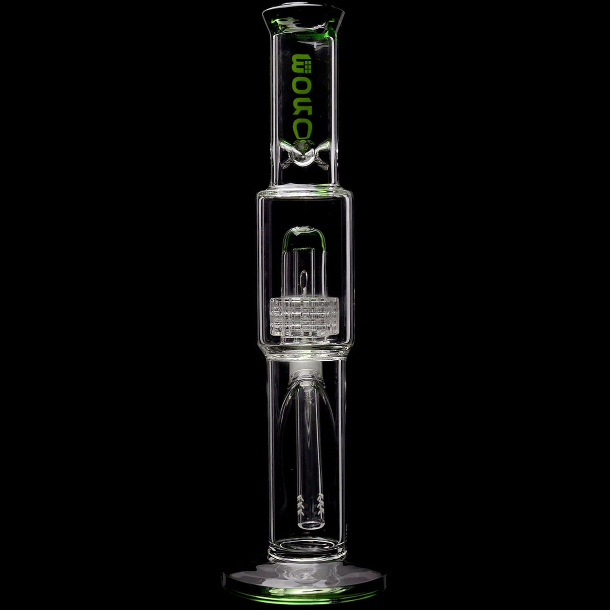 Borotech 12.5'' High Rise Straight Tube Matrix Perc Bong