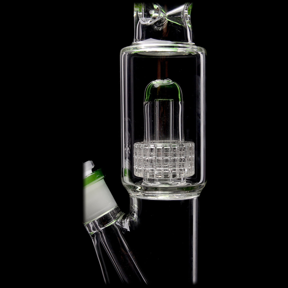 Borotech 12.5'' High Rise Straight Tube Matrix Perc Bong