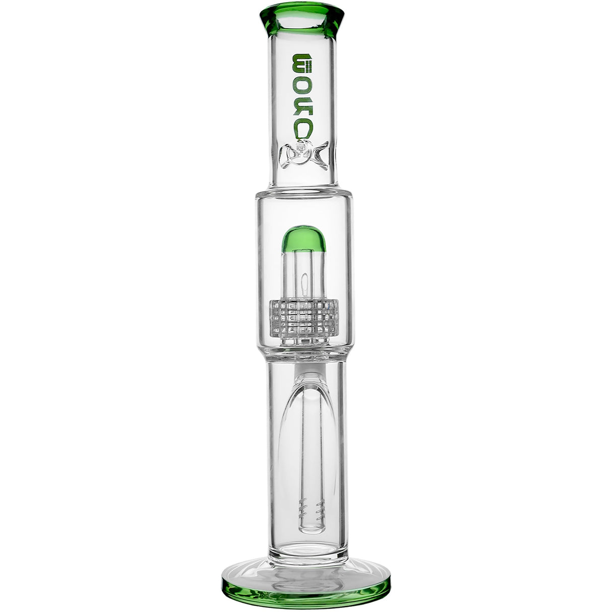 Borotech 12.5'' High Rise Straight Tube Matrix Perc Bong