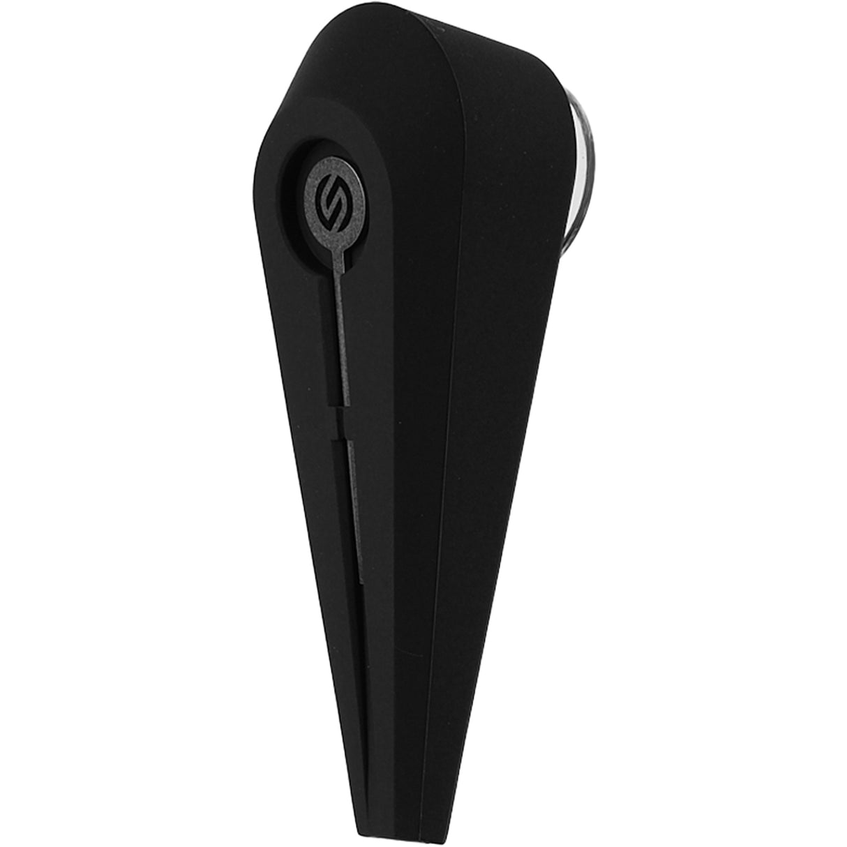 SOFTGLASS Indestructible Hand Pipe with Stainless Steel Tamper & Silicone Cover