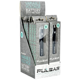 Pulsar Variable Voltage Battery w/ Preheat | 350mAh | 12ct Display