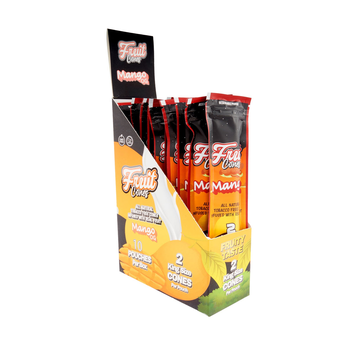 Fruit Cuts Natural Pulp Cones - King Size - 2pk - 10ct