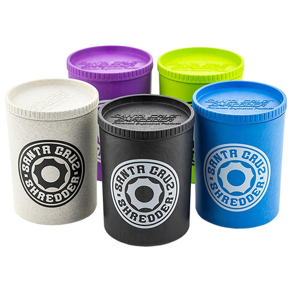Santa Cruz Shredder Hemp Stash Jar | 4.25" | Assorted Colors | 12 Pack