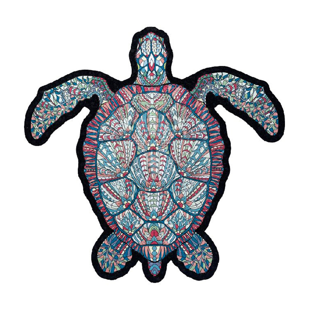 East Coasters 10" Dab Mats with intricate turtle design, perfect for protecting surfaces