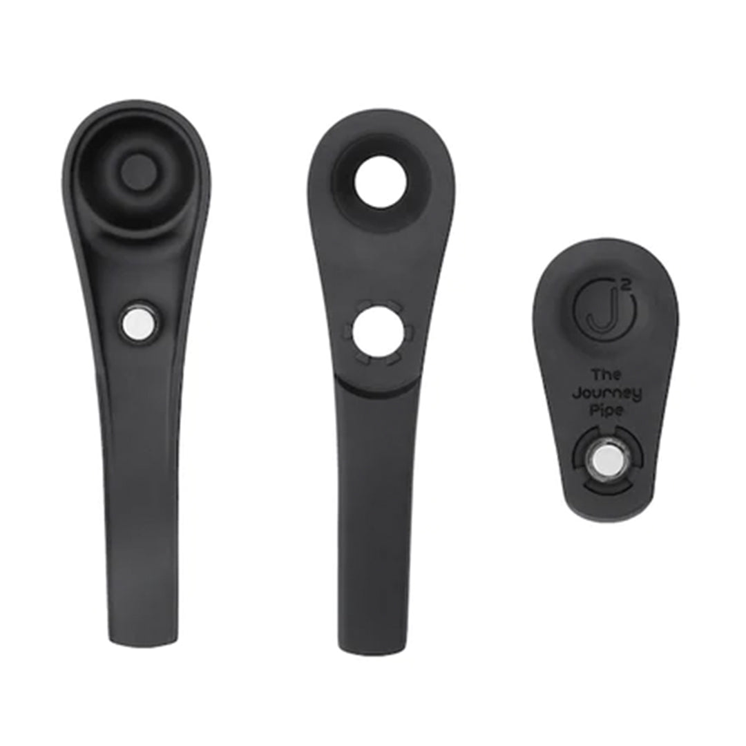 Journey Pipe 2 disassembled view showing magnetic assembly and sleek design