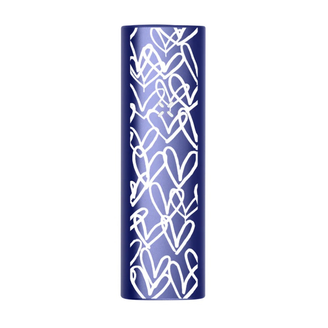 PAX Plus 2-in-1 Vaporizer in James Goldcrown - Periwinkle design, front view on white background