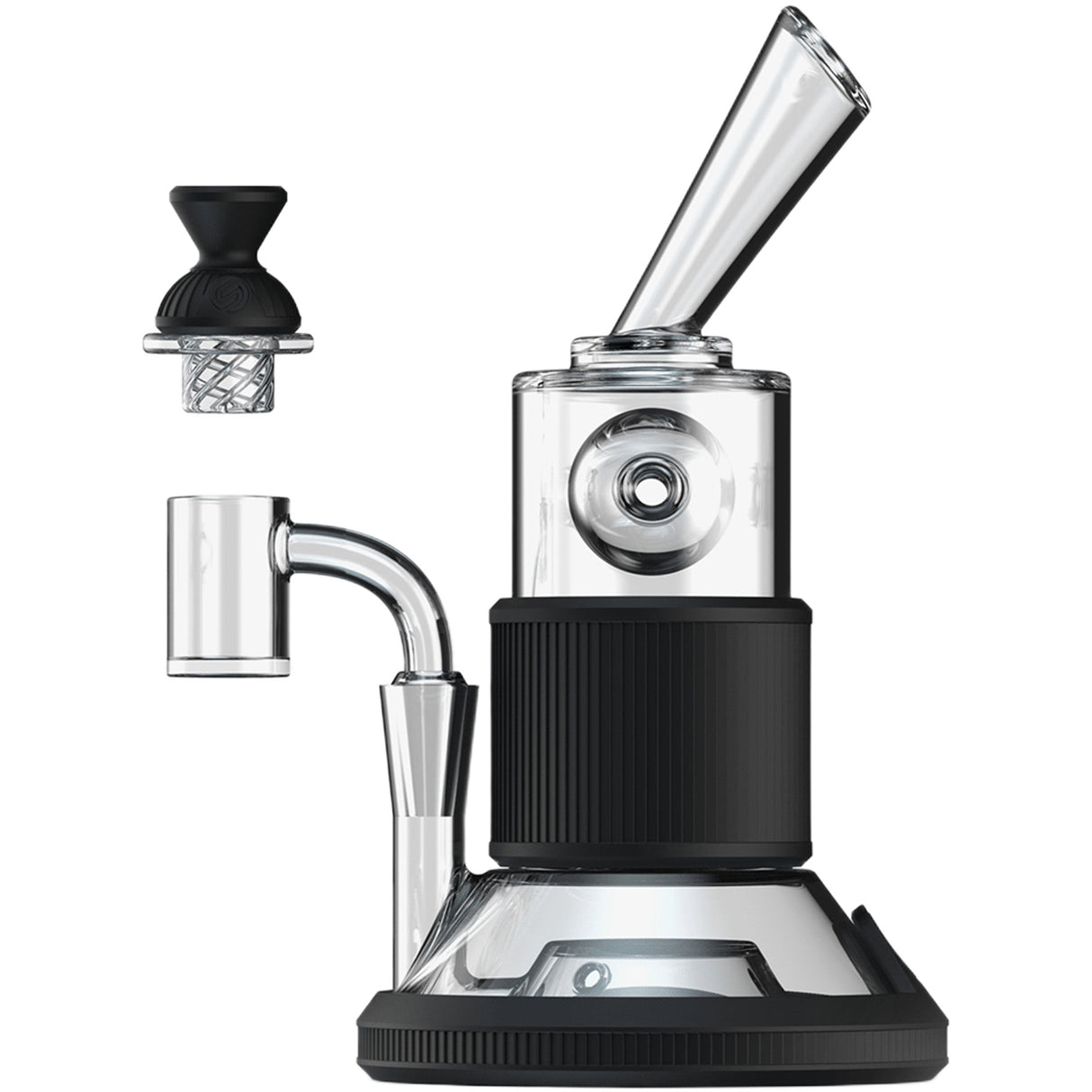 SoftGlass 3-in-1 Convertible Dab Cap Set for Tandem Rig - Durable & Stylish