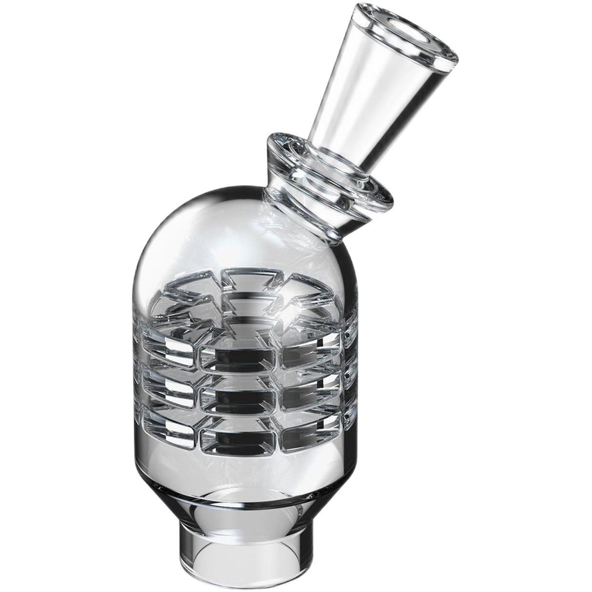 SoftGlass Borosilicate Mason Showerhead Perc Top for Tandem Rig