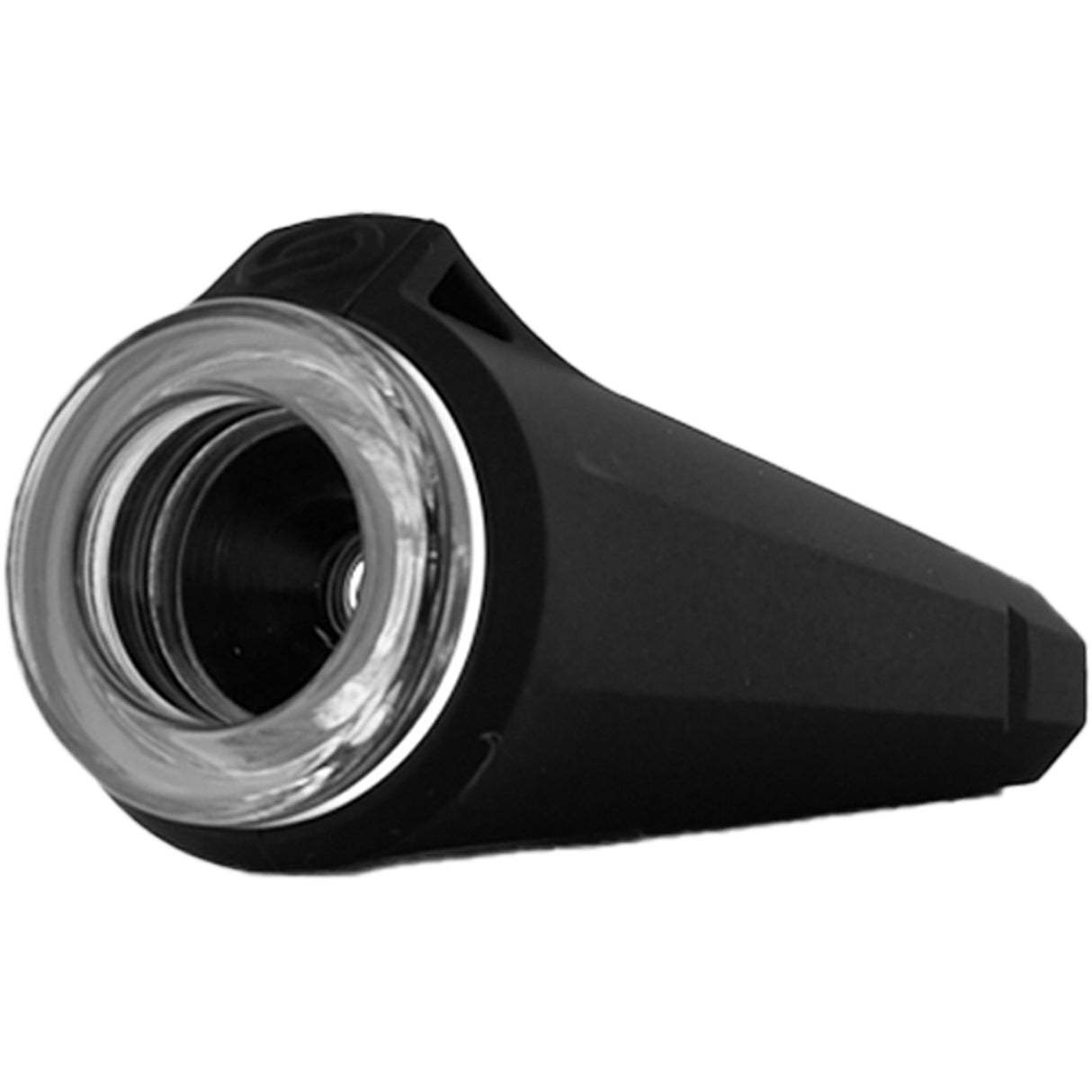 Softglass Portable One Hitter with Silicone Cover & Replaceable Glass Bowl