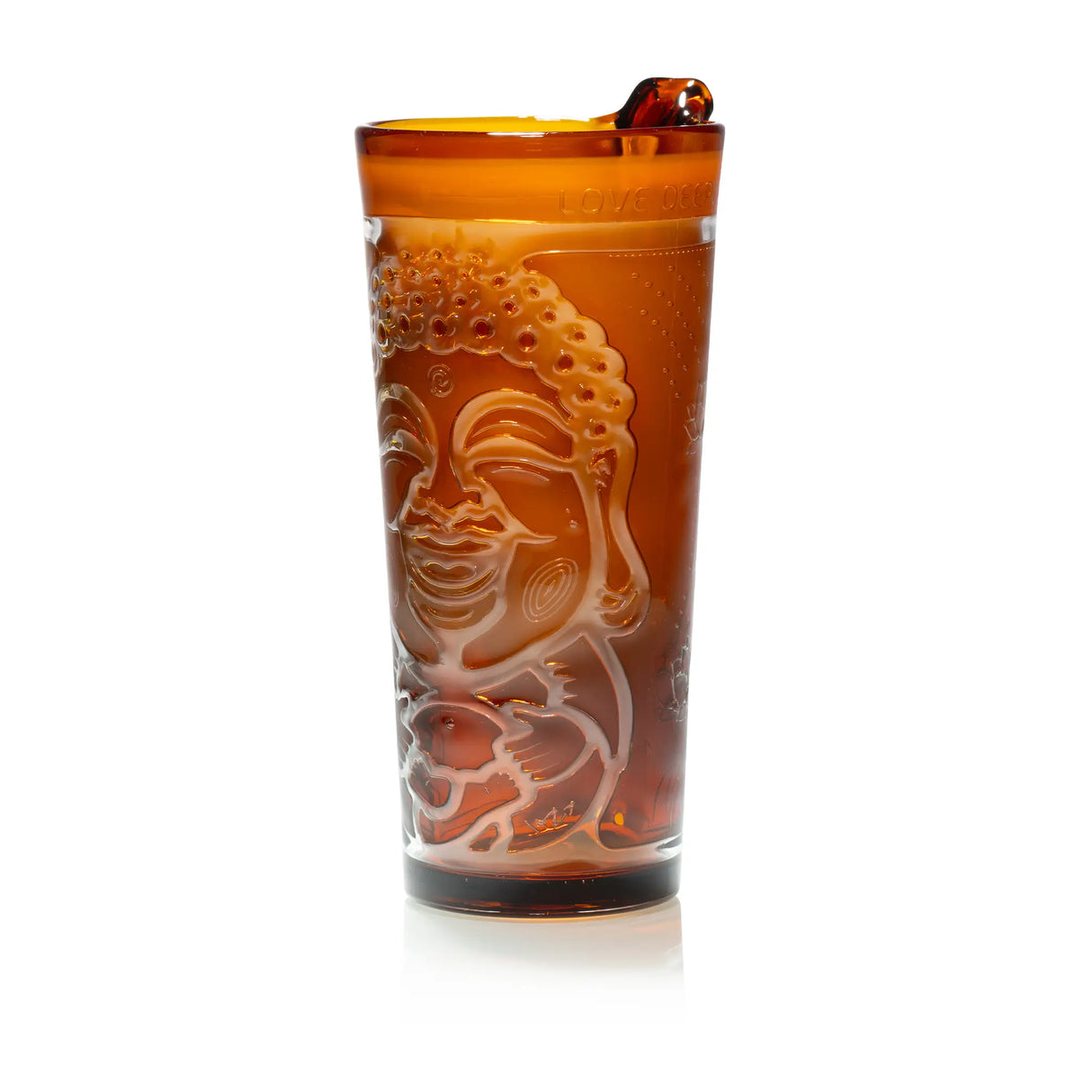 Laughing Buddha 7.5" Tall Tumbler