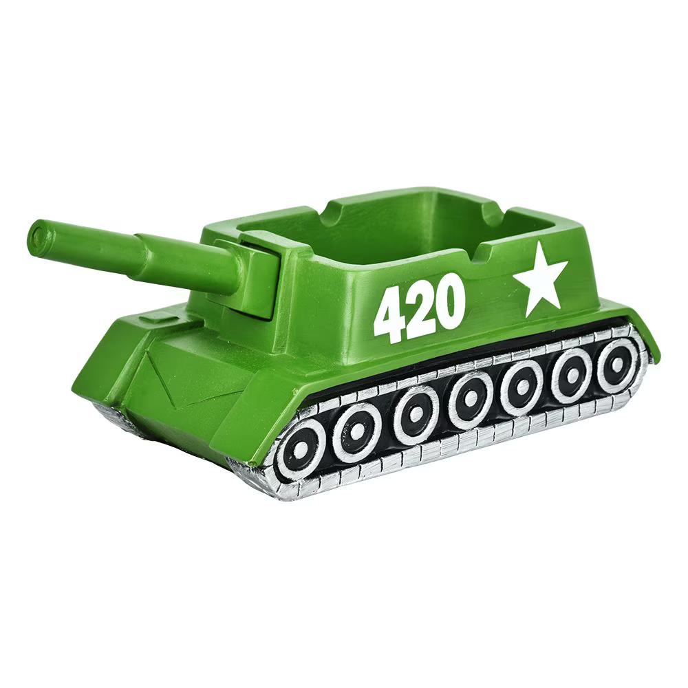 Tank Ashtray | 4.25" x 3.25"