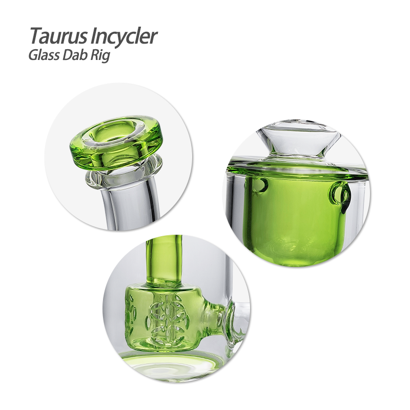 Waxmaid 7.48β Taurus Incycler Glass Dab Rig