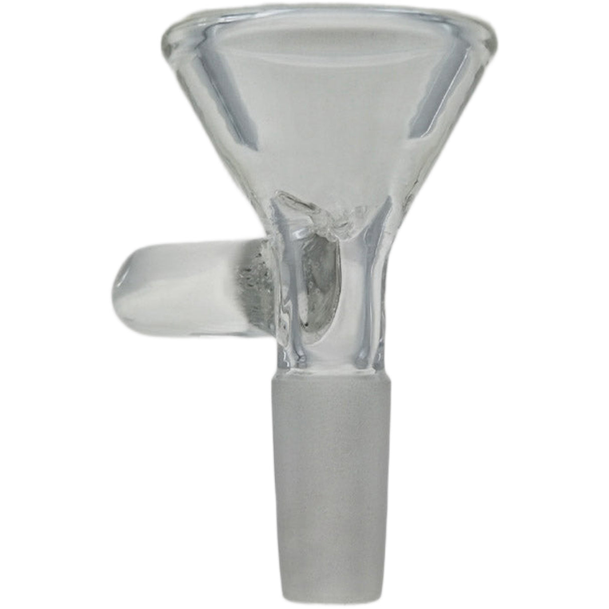 Thick Ass Glass 10MM Male 3-Pinch Screen Slide with Handle