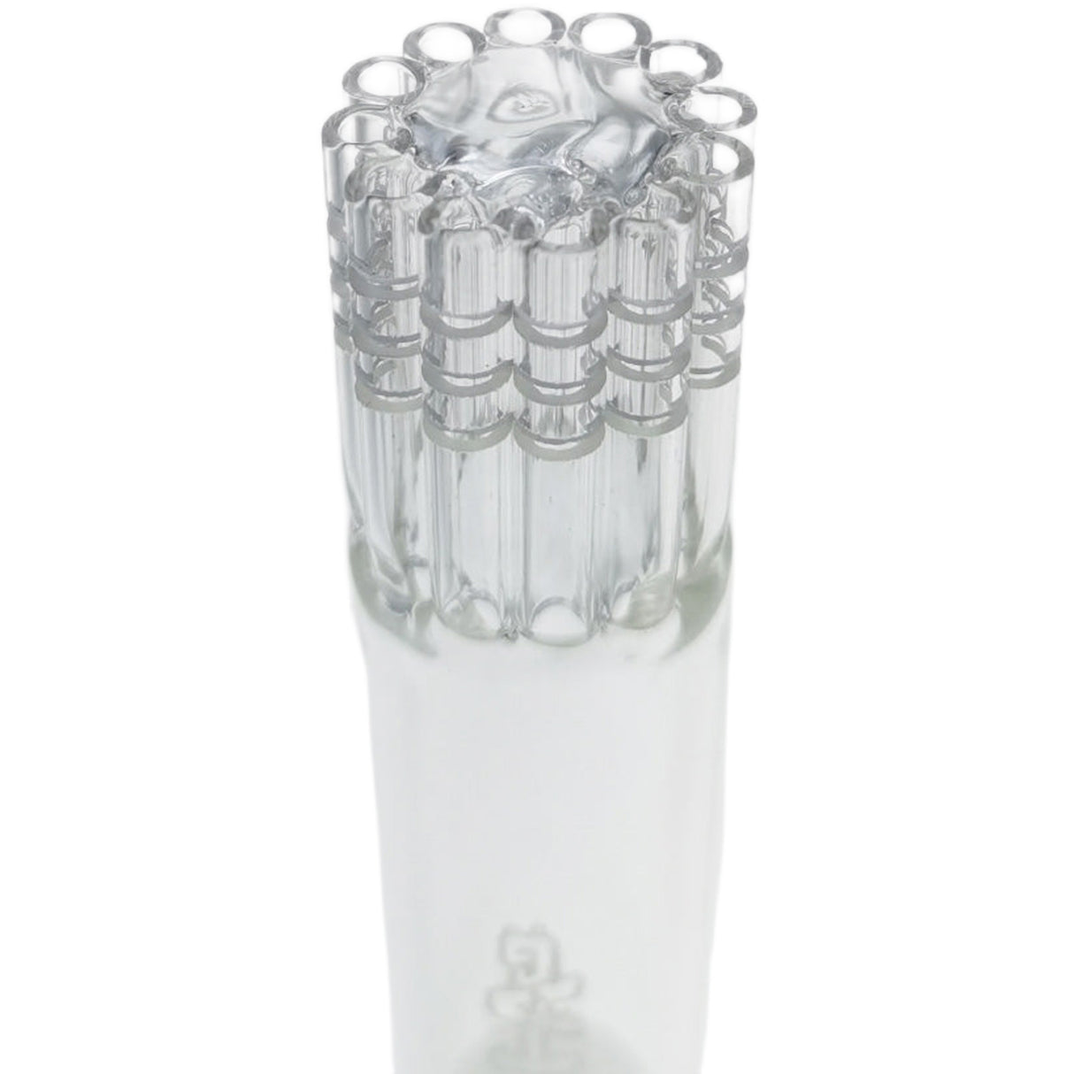 Thick Ass Glass 12-Arm Tree Percolator Downstem 28/18MM - Quartz Smooth Smoke Diffuser