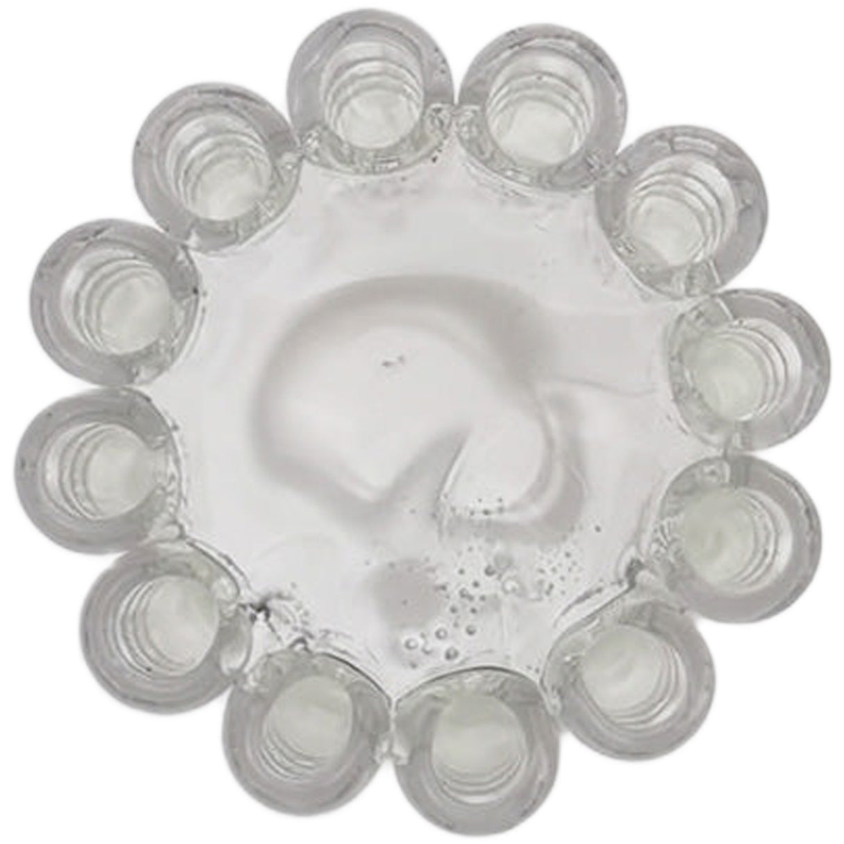 Thick Ass Glass 12-Arm Tree Percolator Downstem 28/18MM - Quartz Smooth Smoke Diffuser