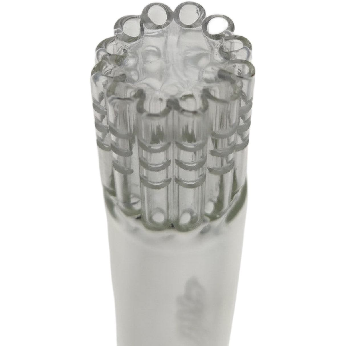 Thick Ass Glass 12-Arm Tree Percolator Downstem 28/18MM - Quartz Smooth Smoke Diffuser