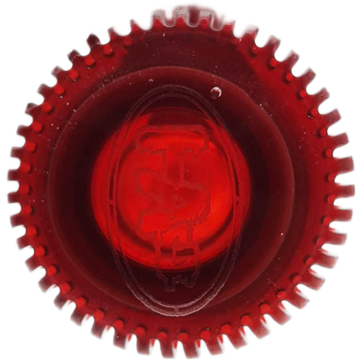 Thick Ass Glass 12" UFO Perc Bong 65x5MM with Super Slit Bellow - 18MM Female