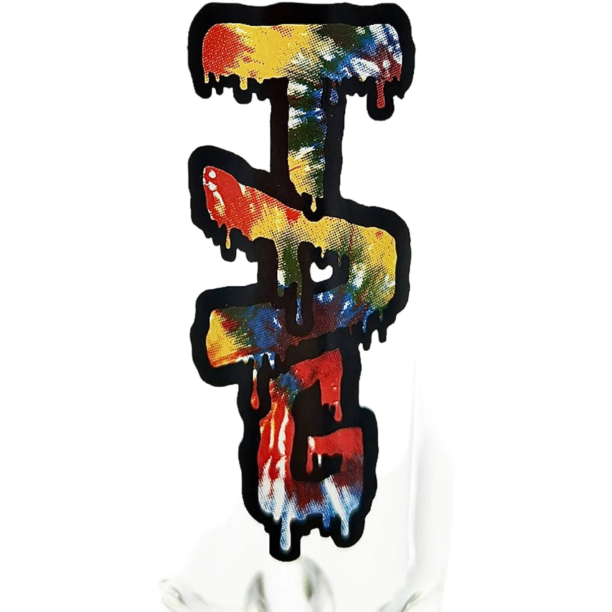 Thick Ass Glass 16" Glass Double Honeycomb Bong w/ Spinning Guard