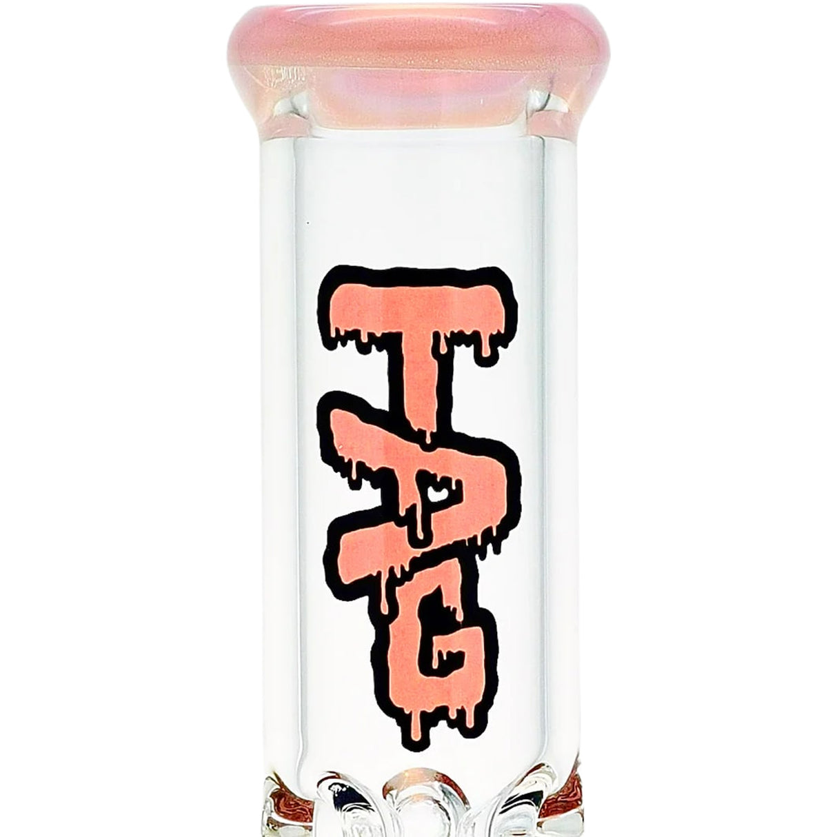 Thick Ass Glass 16" Glass Double Honeycomb Bong w/ Spinning Guard