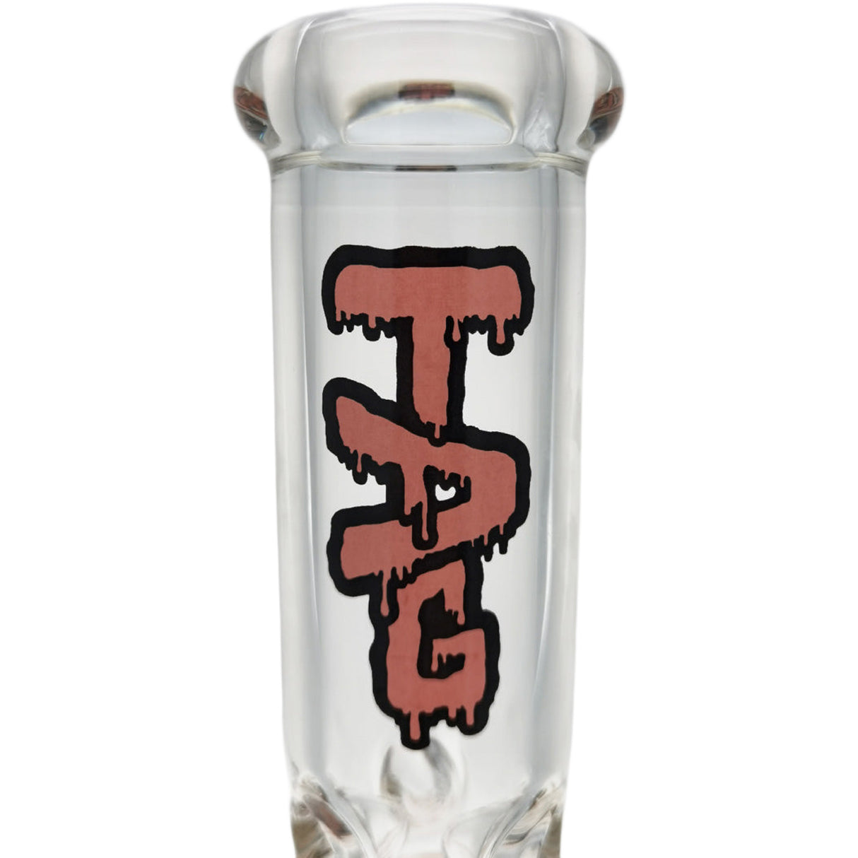 Thick Ass Glass 16" Glass Double Honeycomb Bong w/ Spinning Guard