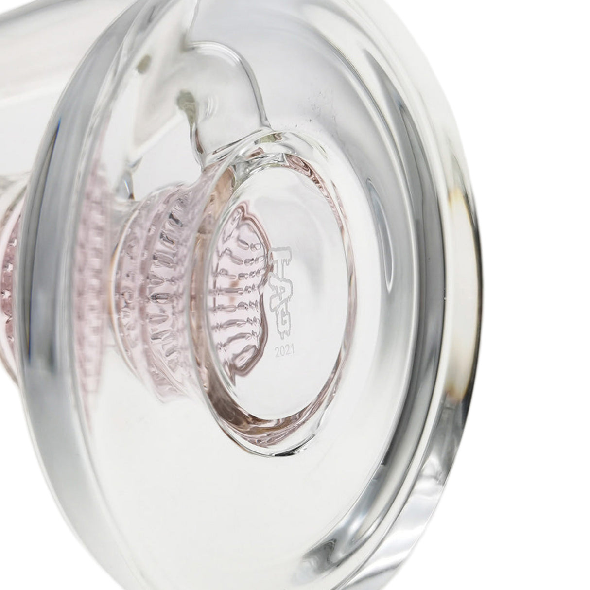 Thick Ass Glass 16" Glass Double Honeycomb Bong w/ Spinning Guard