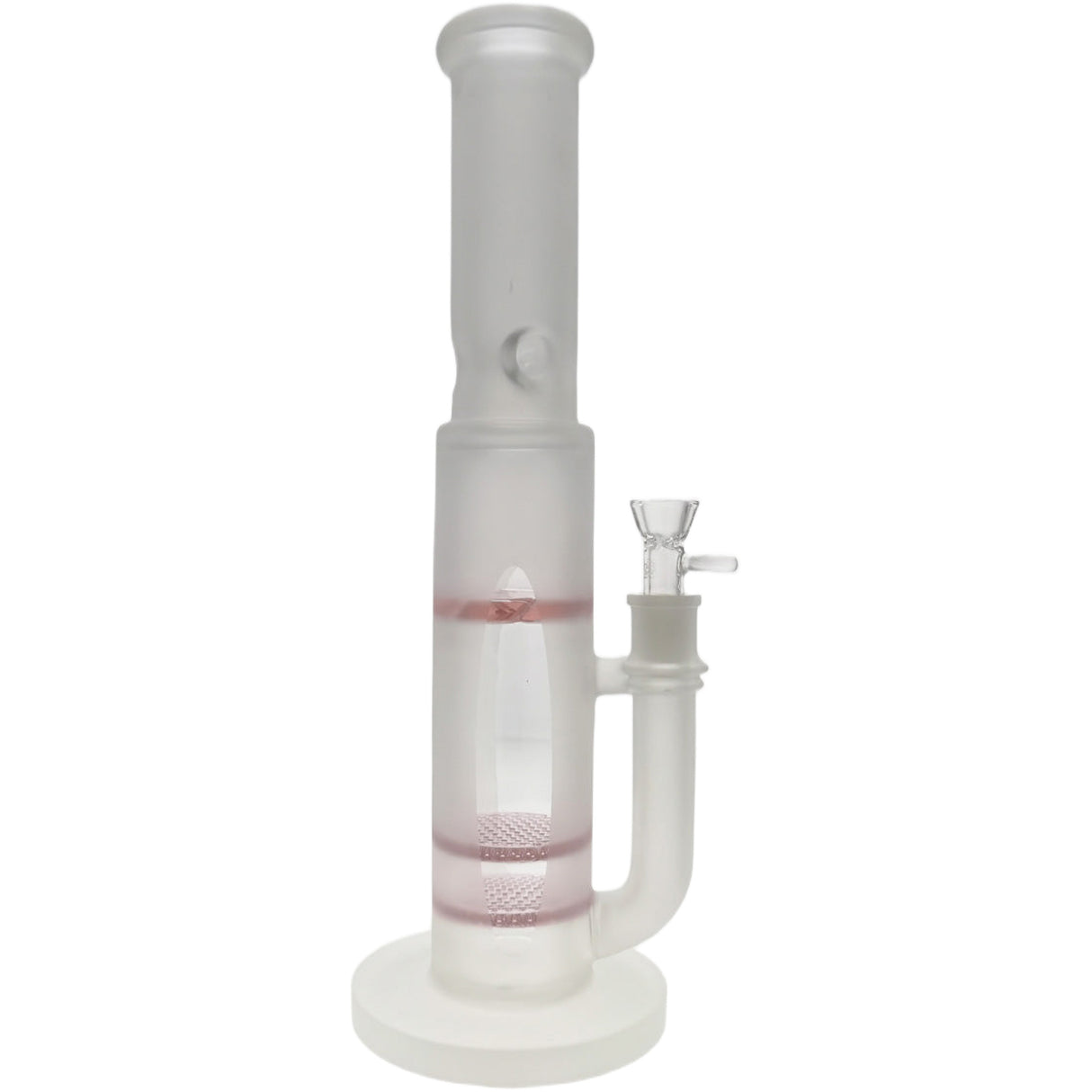 Thick Ass Glass 16" Glass Double Honeycomb Bong w/ Spinning Guard