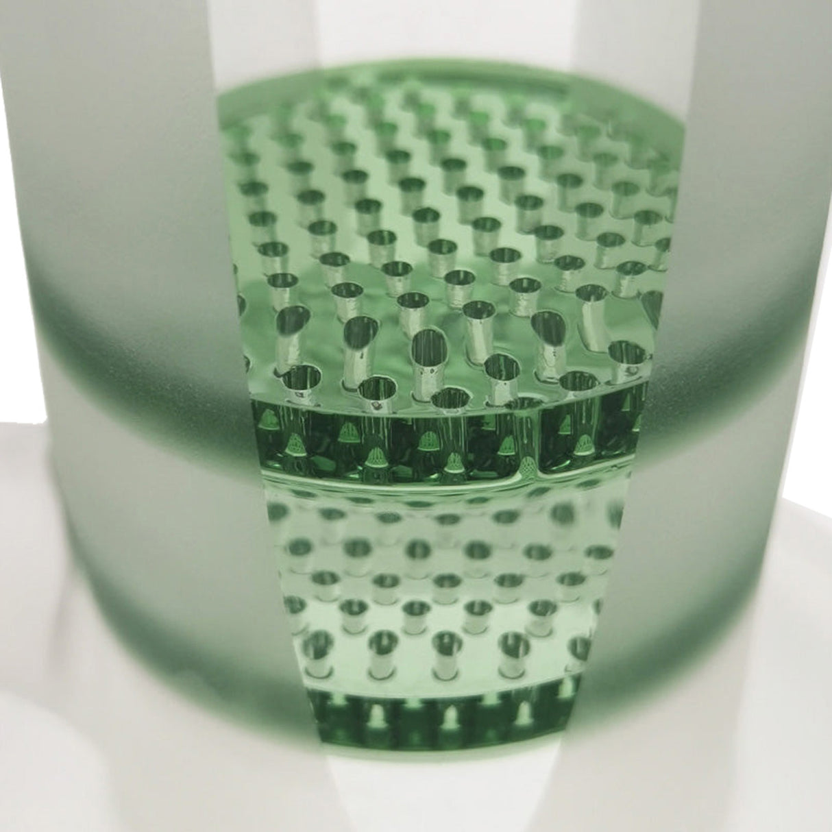 Thick Ass Glass 16" Glass Double Honeycomb Bong w/ Spinning Guard