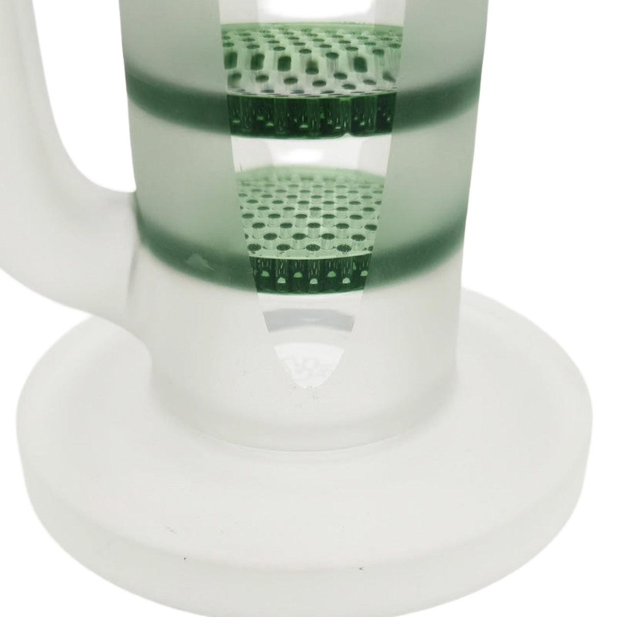 Thick Ass Glass 16" Glass Double Honeycomb Bong w/ Spinning Guard