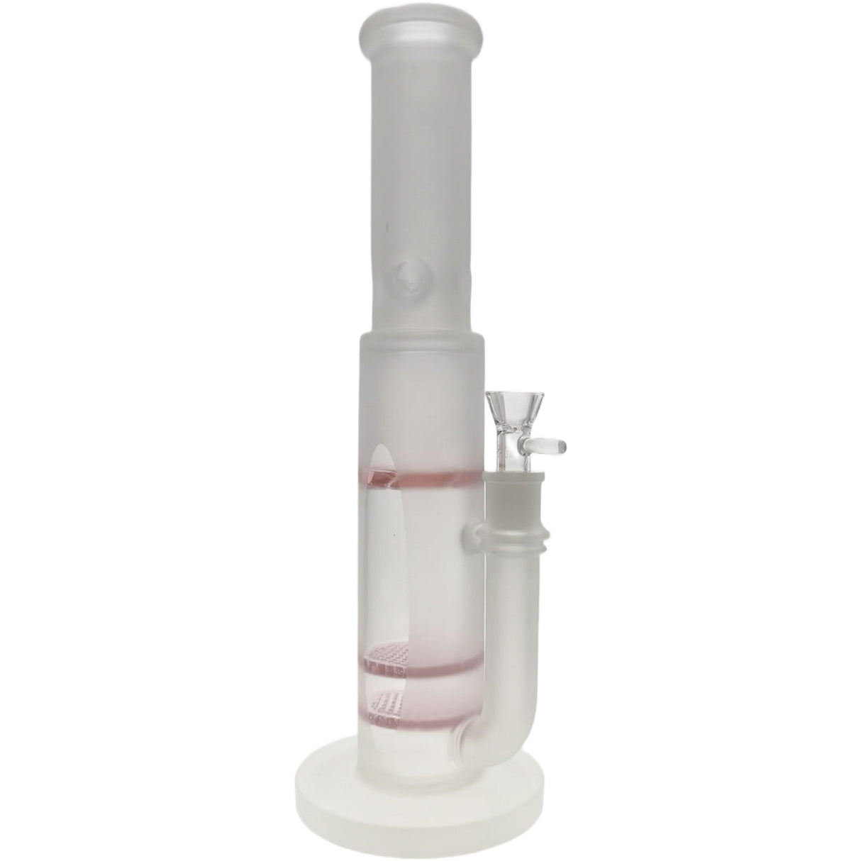 Thick Ass Glass 16" Glass Double Honeycomb Bong w/ Spinning Guard