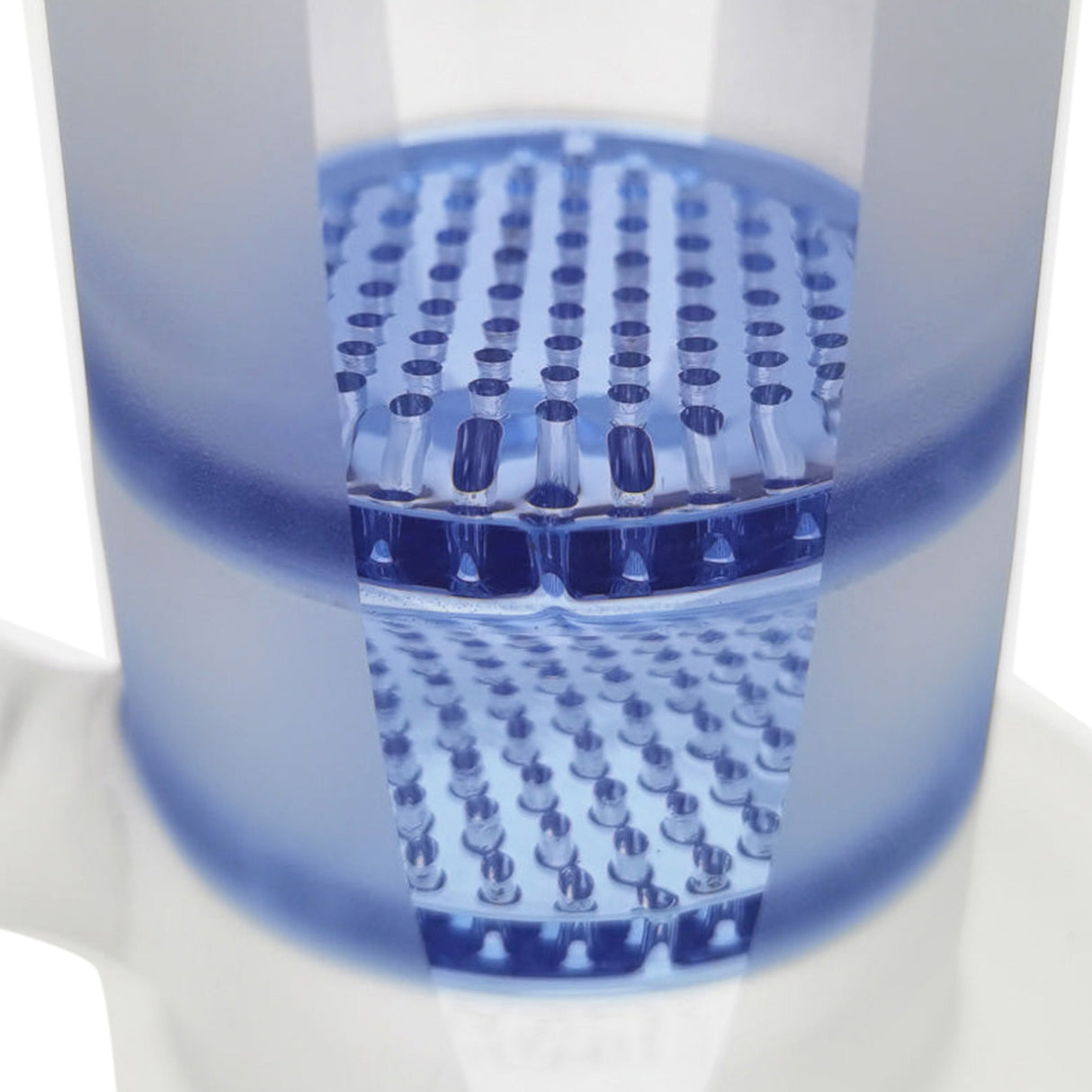 Thick Ass Glass 16" Glass Double Honeycomb Bong w/ Spinning Guard