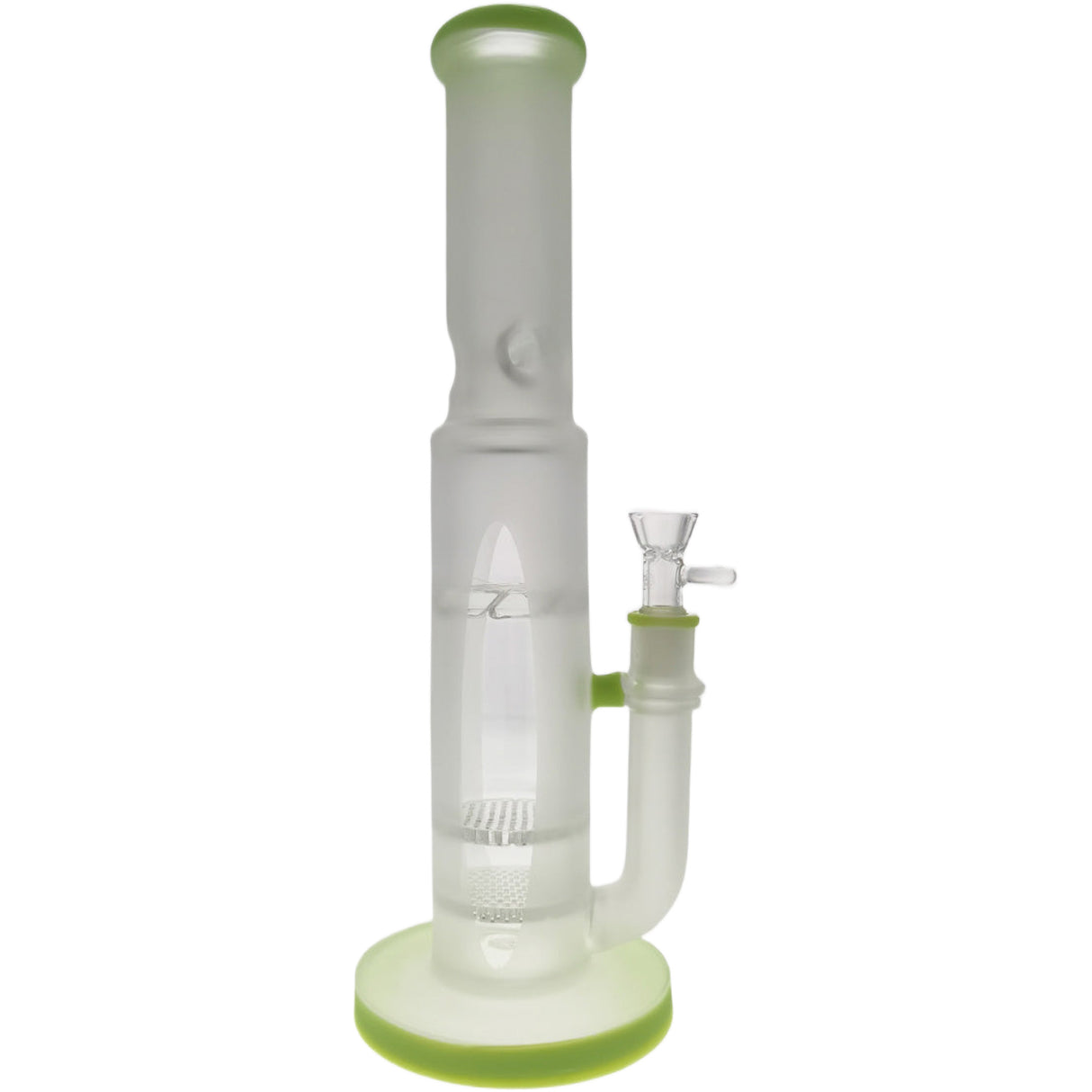 Thick Ass Glass 16" Glass Double Honeycomb Bong w/ Spinning Guard