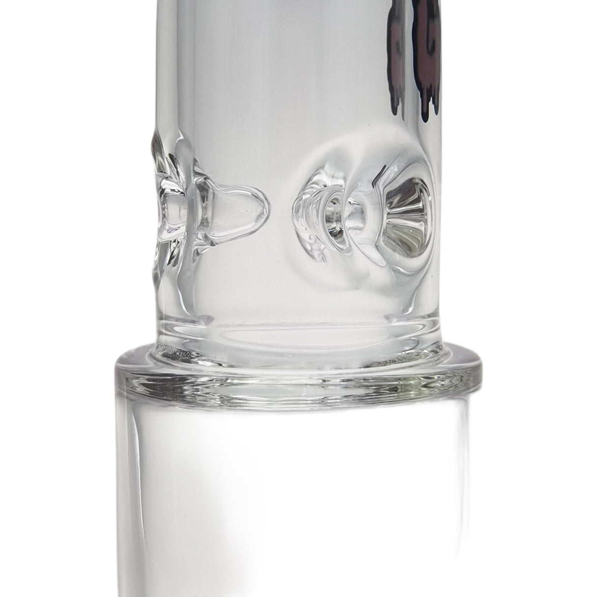 Thick Ass Glass 16" Glass Double Honeycomb Bong w/ Spinning Guard