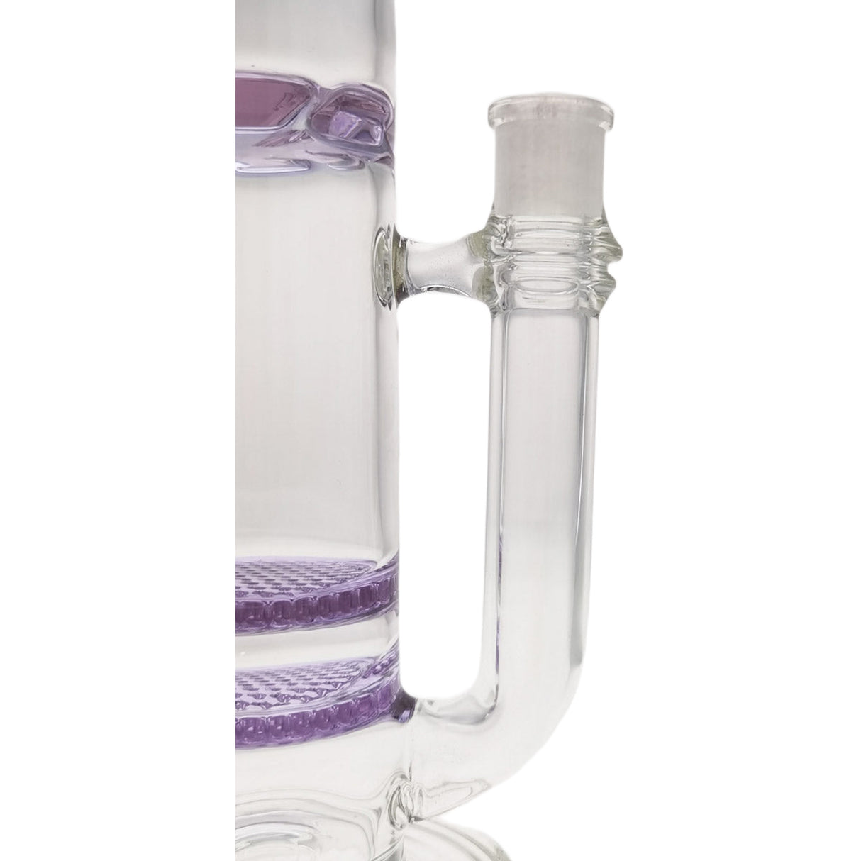 Thick Ass Glass 16" Glass Double Honeycomb Bong w/ Spinning Guard